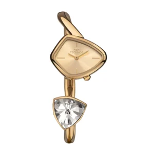 relogio feminino dourado com joias VX10AC1X 1