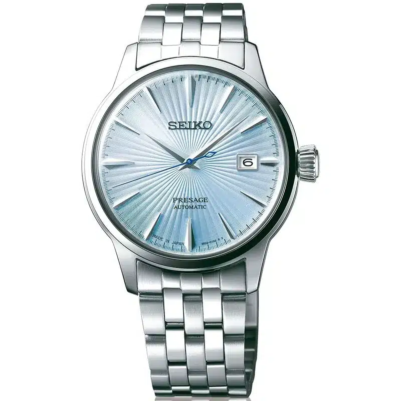 Presente de Dia dos Namorados Relogio Masculino Presage Seiko Prata SRPE19J1 A1SX