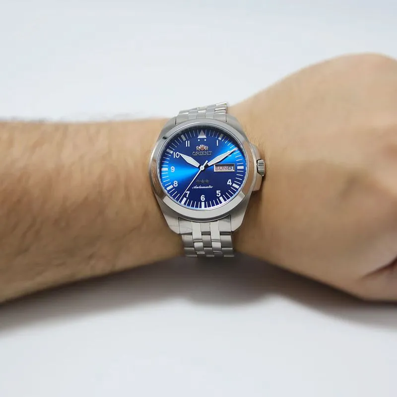 Relógio Orient 3 Estrelas: o automático japonês que virou ícone no Brasil 4 Relogio Masculino Orient Automatico 3 Estrelas Azul Exclusivo 6