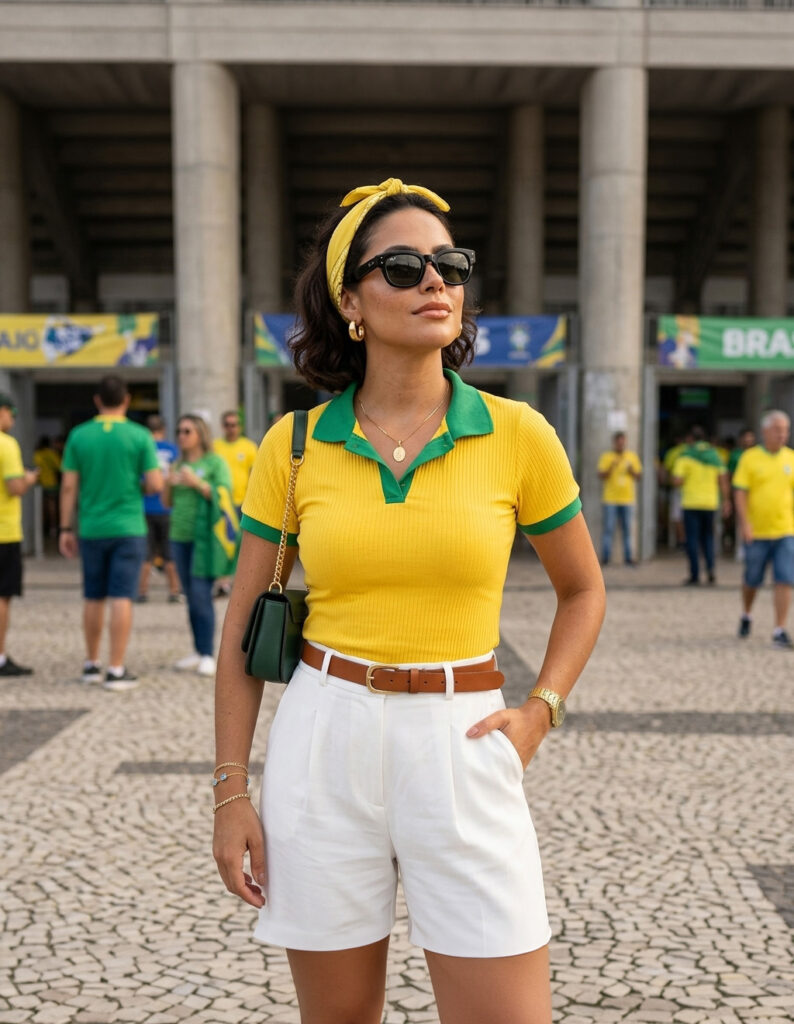 Look Verde e Amarelo Look Verde e Amarelo