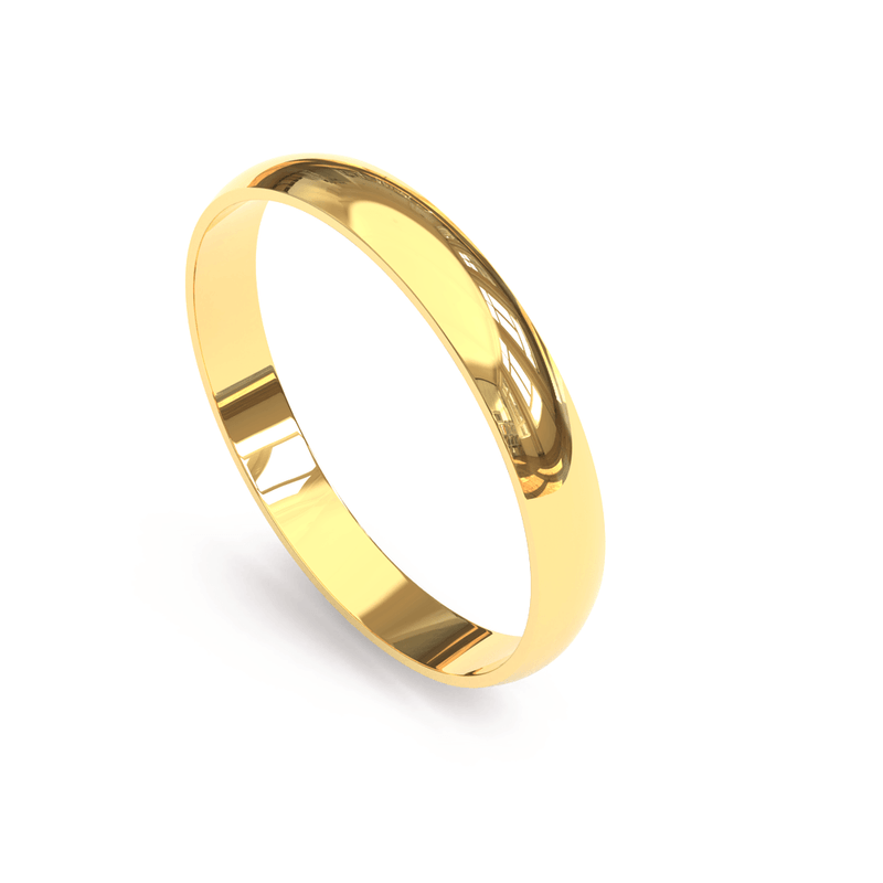 Modelos de Alianças: Qual Escolher Para Seu Casamento ou Noivado em 2026 6 modelos de aliancas Alianca de Ouro 18k Lisa Polida AS0010